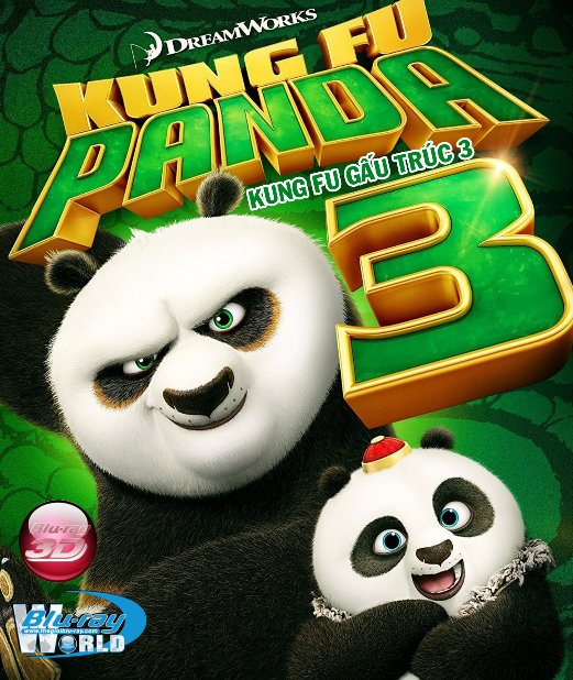 D291.Kung Fu Panda 3 2016 - Kung Fu Gấu Trúc 3 3D25G (DTS-HD MA 7.1)